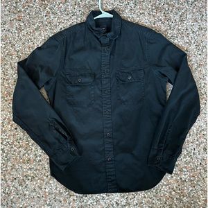 Gap black casual nice button up shirt